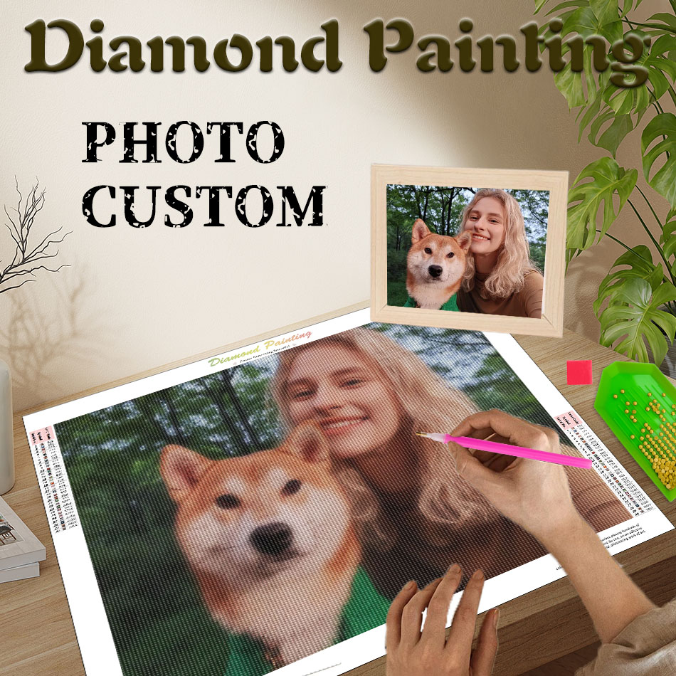 Wallpaper Art And Craft - ภาพวาดเพชรแบบกำหนดเอง สร้างสรรค์งานศิลปะติดผนัง งานฝีมือ DIY ภาพศิลปะเพชรแบบกำหนดเอง ภาพถ่ายแบบกำหนดเอง