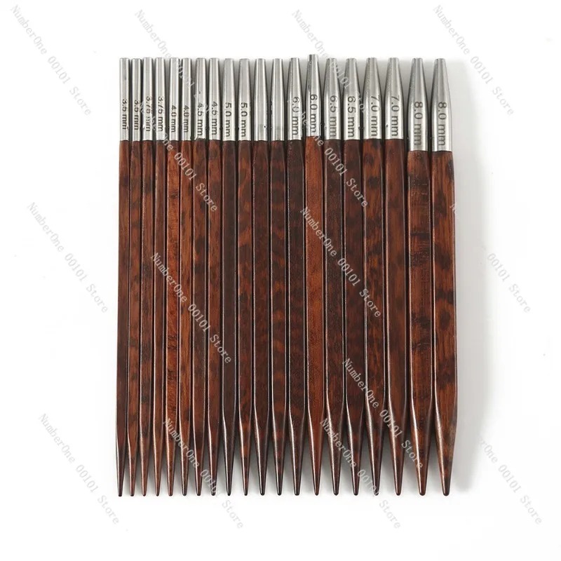 Knitting Needle Circular - ชุดเข็มถักไหมพรมแบบถอดได้ เข็มถักวงกลม ชุดเครื่องมือถักเสื้อไหมพรม ชุดเข็มถักมือ