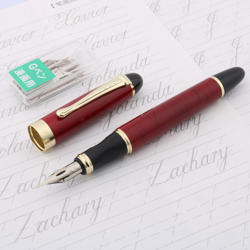 Zebra Pen Sarasa - Luxury Jinhao 450 Fountain ปากกา Copperplate