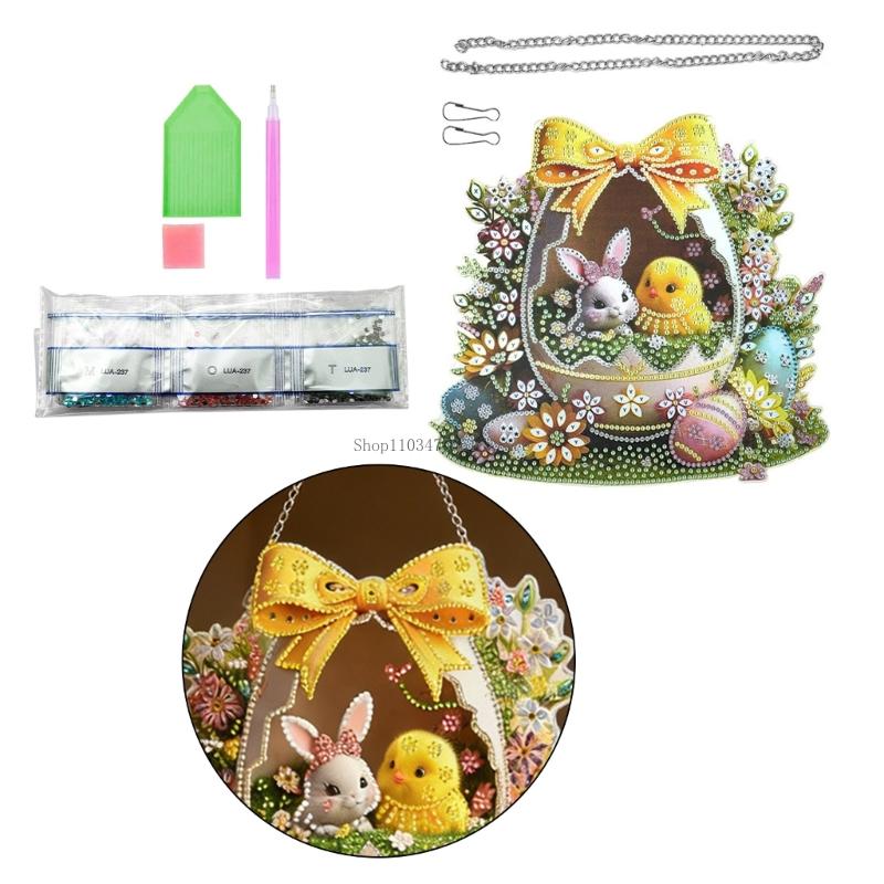 Handmade อีสเตอร์พวงหรีดหัตถกร - Art Craft Door บทวิจารณ์และราคา