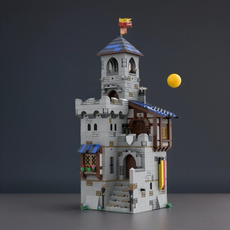 1381 ชิ้น โมเดลปราสาท MOC Lion - Art Craft Building บทวิจารณ์และราคา