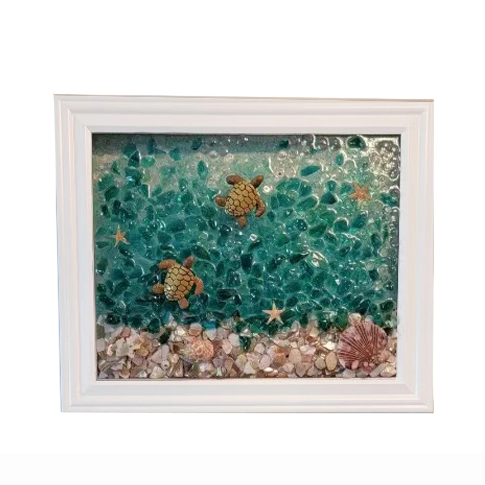 ชุดงานศิลปะจากแก้วทะเล ชุดกรอบ - Art Craft Earth Day บทวิจารณ์และราคา