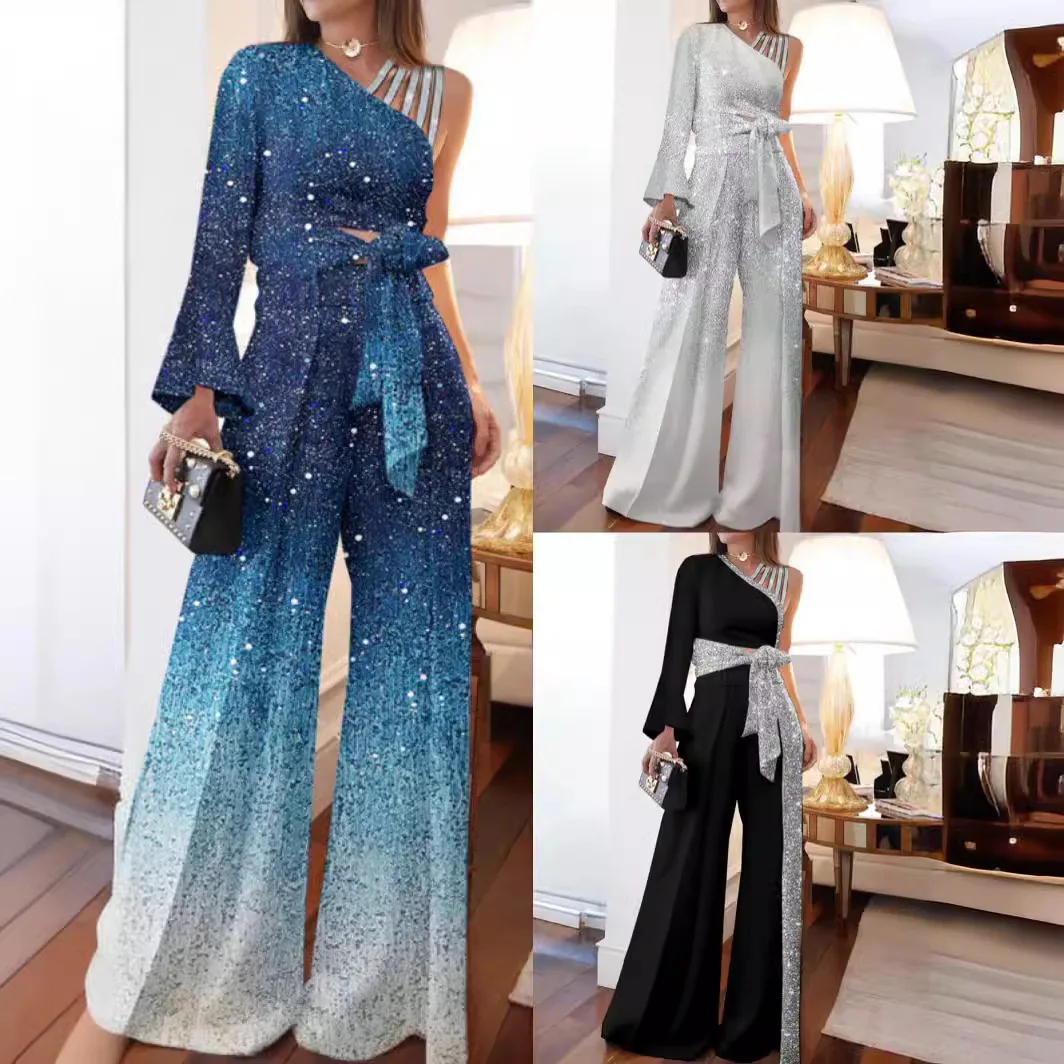 Elegant 2 ชิ้นชุดชุดสตรี Off-t - Silk Painting Dye บทวิจารณ์และราคา