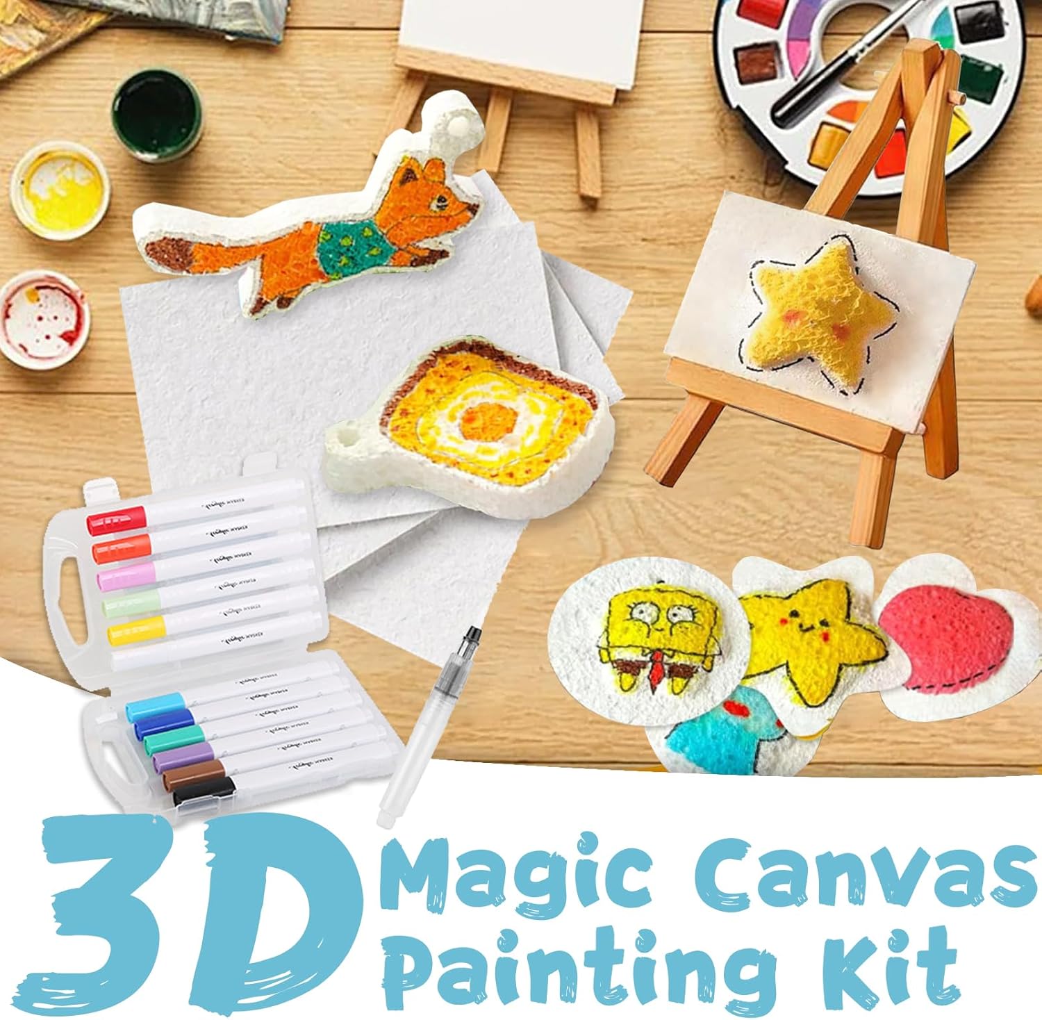 ชุดกระดาษวาดภาพพื้นผิวโฟมนูน 3 - Art Craft For Kids บทวิจารณ์และราคา