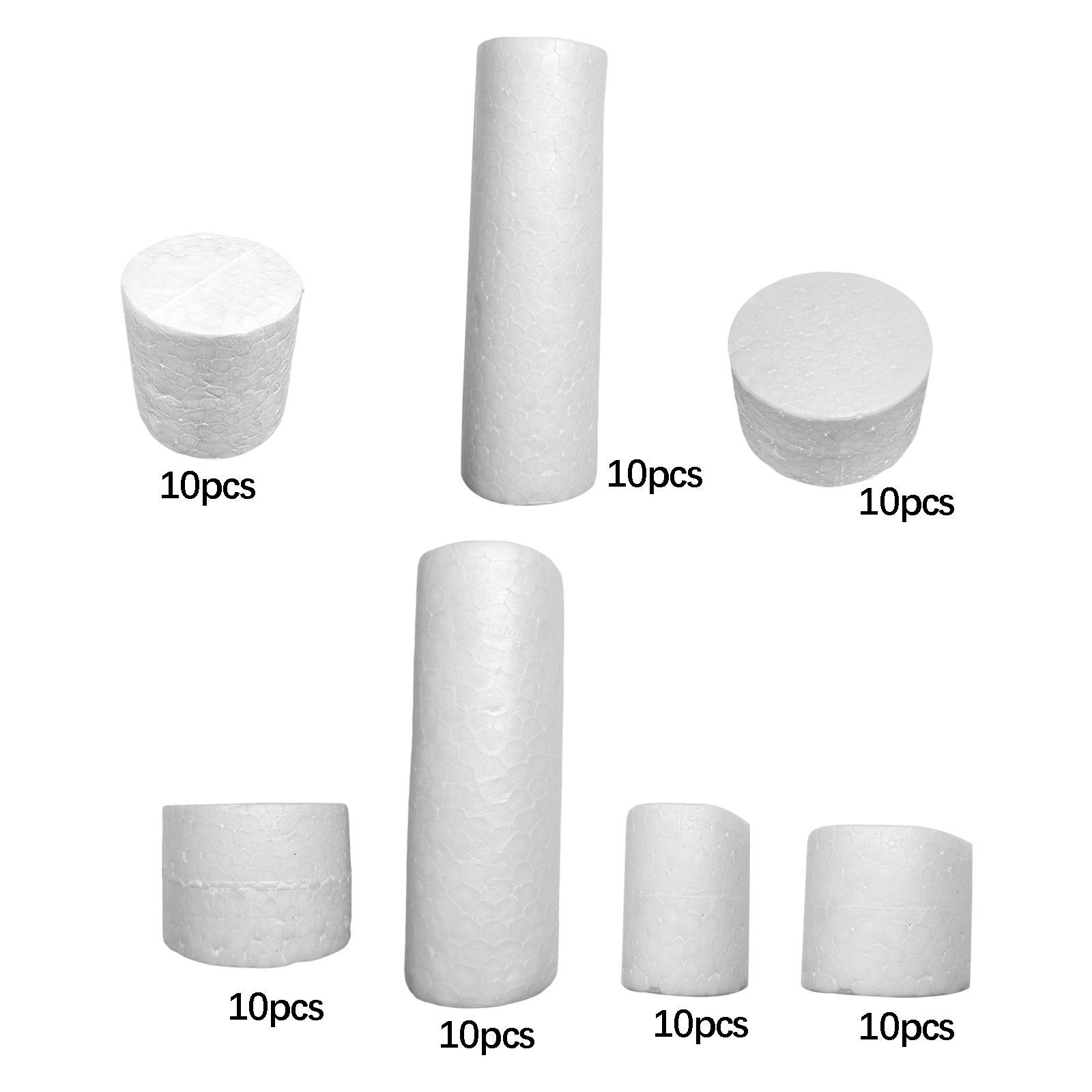 โฟมบอลทรงกระบอกสีขาวความหนาแน่ - Art Craft For Kids บทวิจารณ์และราคา