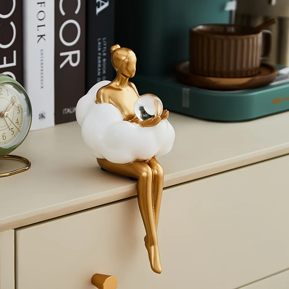 Cloud Girl ประติมากรรมบทคัดย่อ - Art Craft Furniture บทวิจารณ์และราคา
