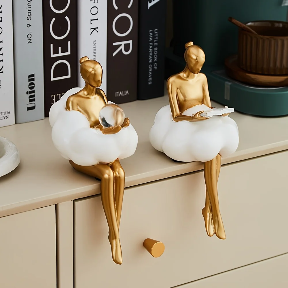 Cloud Girl ประติมากรรมบทคัดย่อ - Art Craft Furniture บทวิจารณ์และราคา