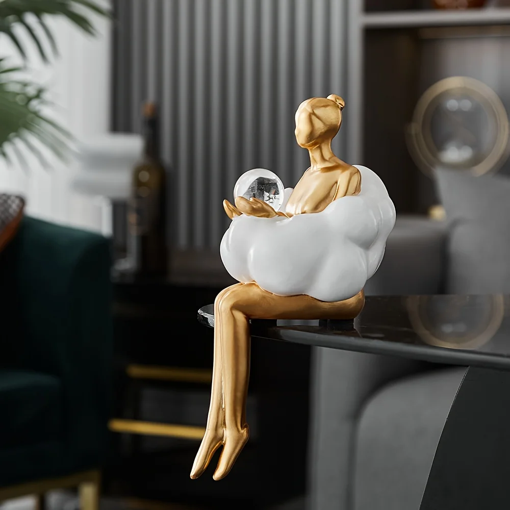 Cloud Girl ประติมากรรมบทคัดย่อ - Art Craft Furniture บทวิจารณ์และราคา