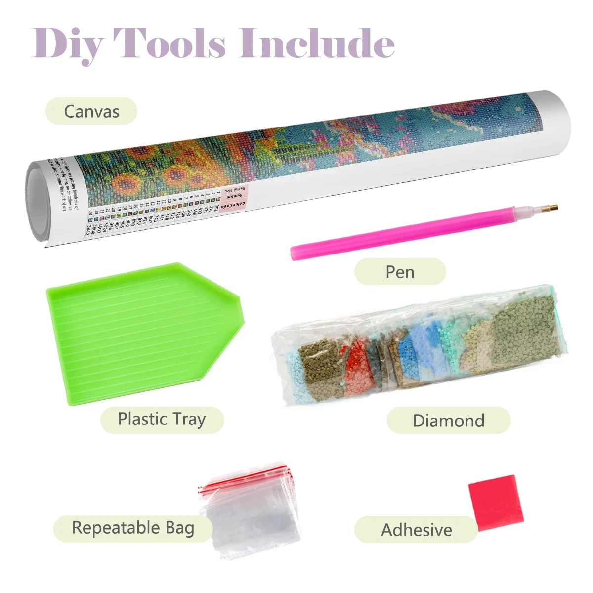 ชุดงานศิลปะเพชร 5D DIY ลายเซเล - Wallpaper Art And Craft บทวิจารณ์และราคา