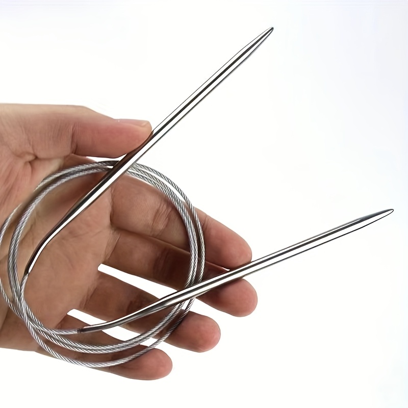 ชุดเข็มถักวงกลมสแตนเลส รวมขนาด - Knitting Needle Circular บทวิจารณ์และราคา