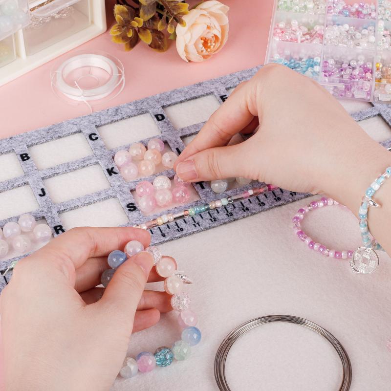 แผ่นรองร้อยลูกปัดแบบสี่เหลี่ยม - Art Craft Board บทวิจารณ์และราคา