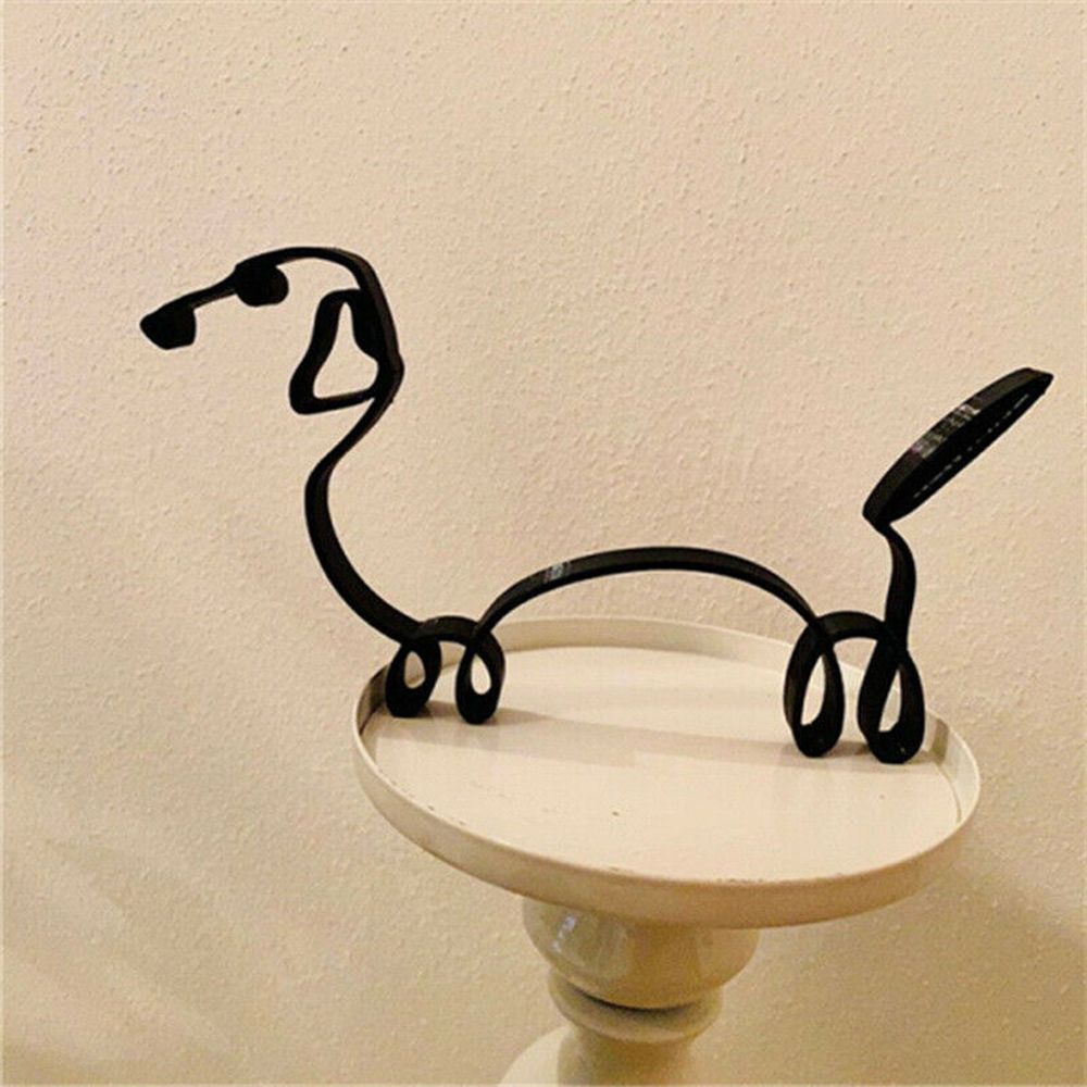 Wrought Iron รูปปั้นสุนัขบทคัด - Art Craft Furniture บทวิจารณ์และราคา