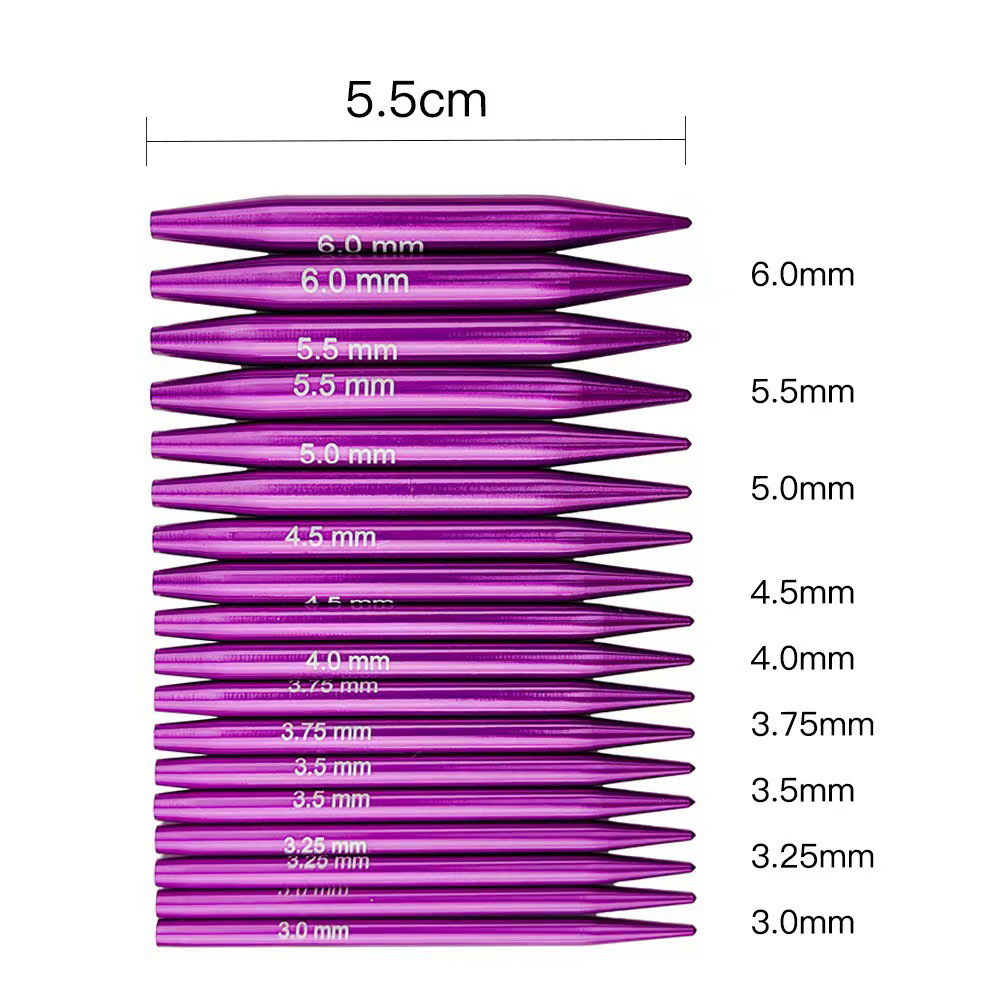 ชุด 34 เครื่องมือถักโครเชต์ตะข - Knitting Needle Circular บทวิจารณ์และราคา