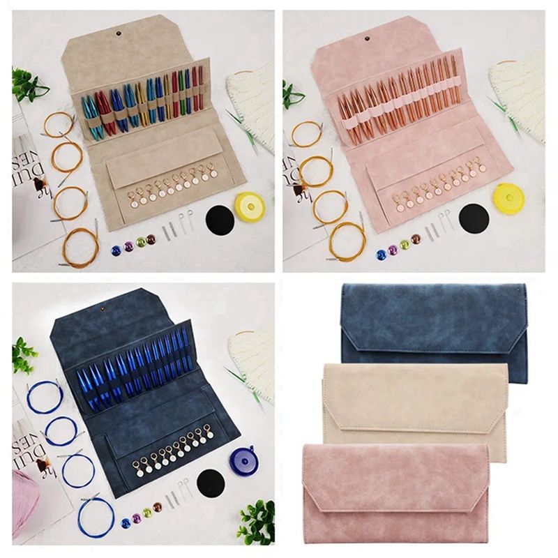 ชุดเข็มถักโครเชต์อะลูมิเนียมแบ - Knitting Needle Circular บทวิจารณ์และราคา