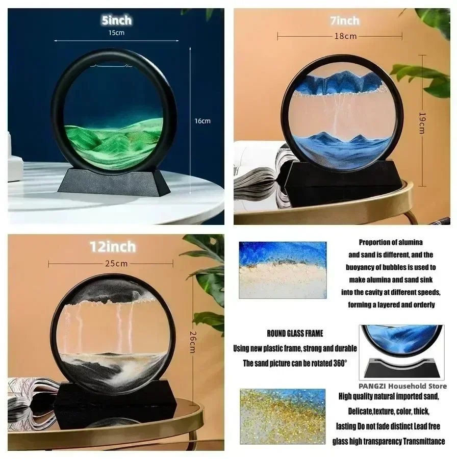 ภาพทรายเคลื่อนไหว 3 มิติ รูปทร - Art Craft Earth Day บทวิจารณ์และราคา