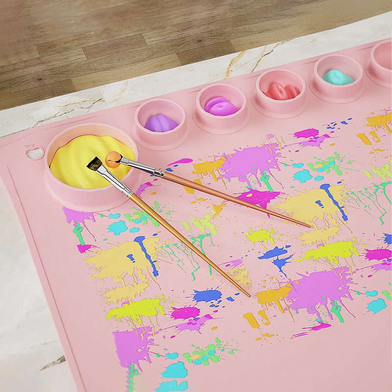 60X40cm ซิลิโคนภาพวาด Mat Non- - Art Craft Board บทวิจารณ์และราคา