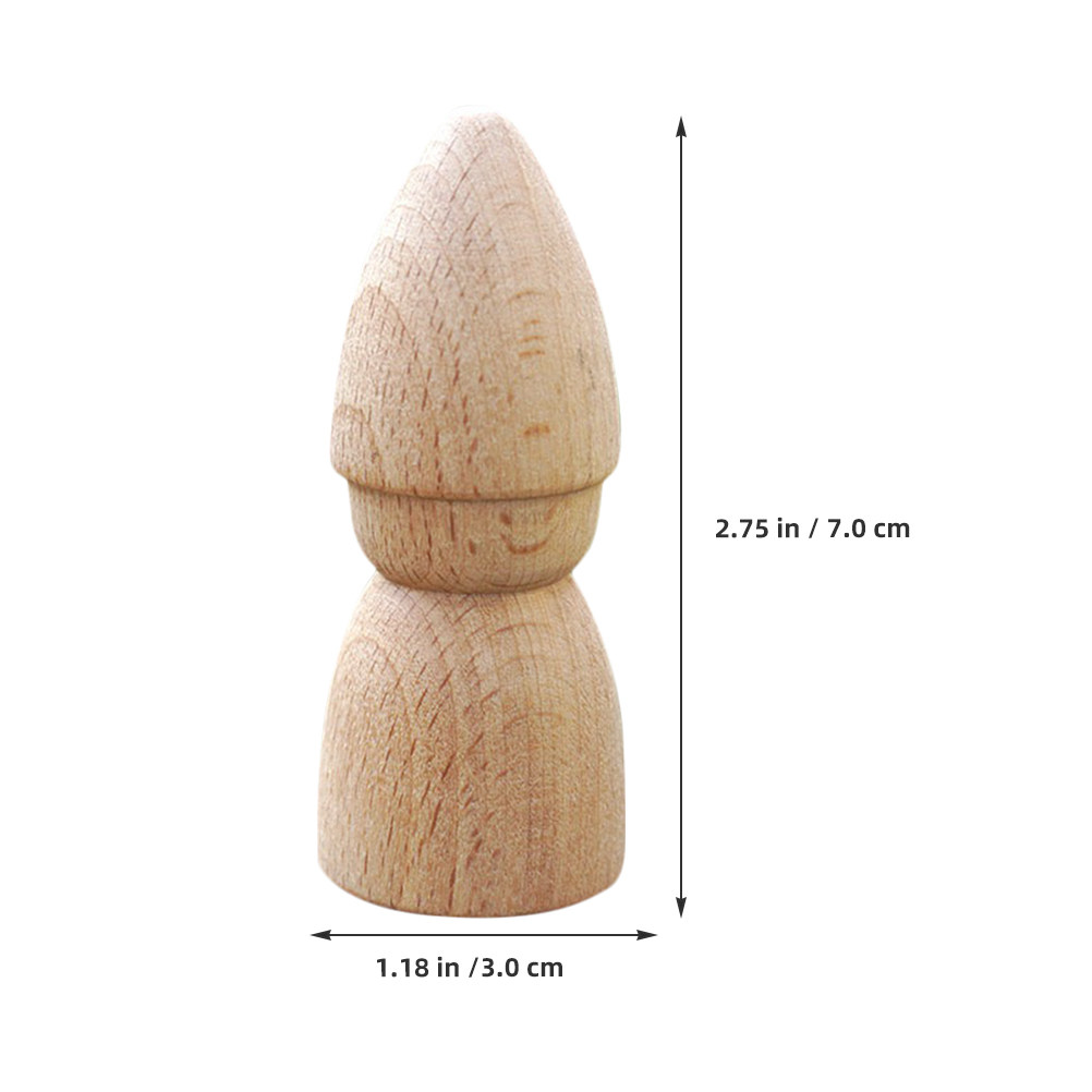 ชุดตุ๊กตาไม้ 6 ชิ้น สำหรับงานศ - Art Y Craft บทวิจารณ์และราคา