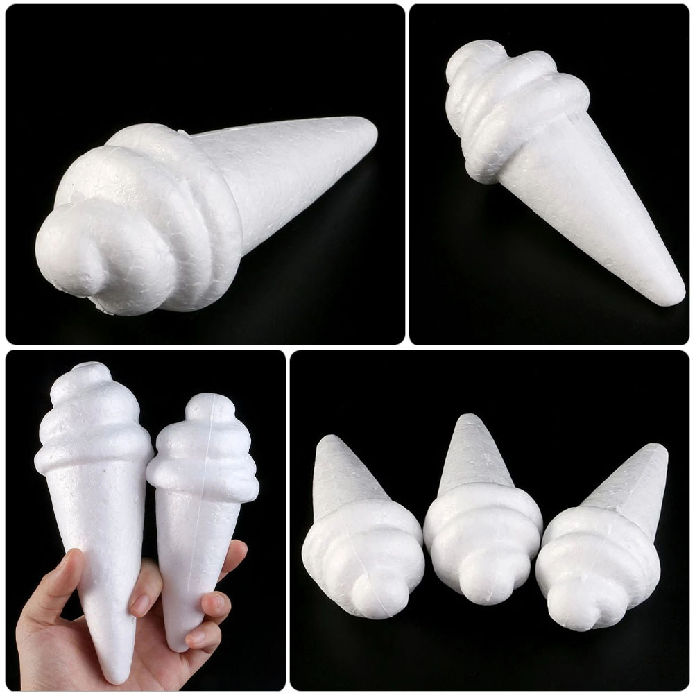 โมเดลโฟมไอศกรีมแบบยังไม่ตกแต่ง - Art Craft For Kids บทวิจารณ์และราคา