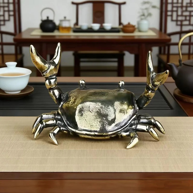ประติมากรรมปูทองเหลือง งานฝีมื - Art Craft Furniture บทวิจารณ์และราคา