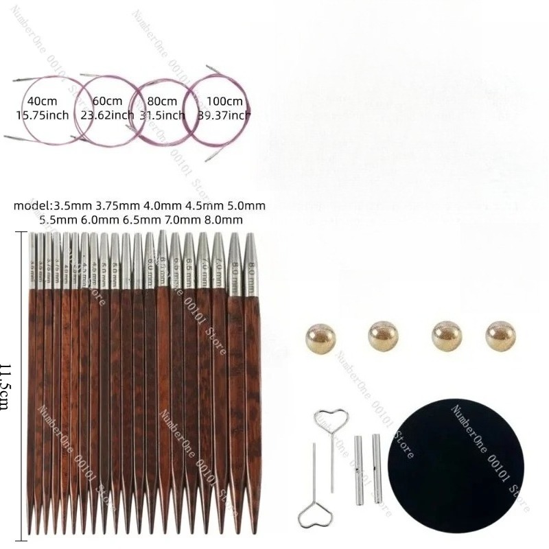 ชุดเข็มถักไหมพรมแบบถอดได้ เข็ม - Knitting Needle Circular บทวิจารณ์และราคา
