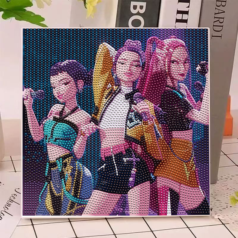 ชุดภาพวาดเพชร 5 มิติ ลายอนิเมะ - Art Y Craft บทวิจารณ์และราคา