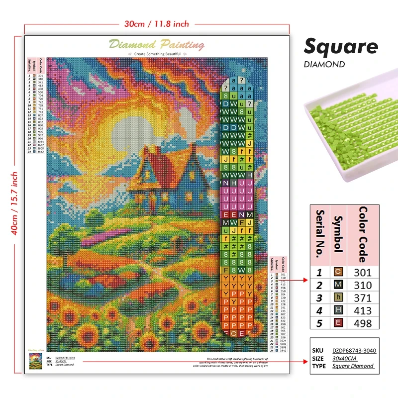 ชุดภาพวาดเพชรสำหรับเด็กผู้หญิง - Wallpaper Art And Craft บทวิจารณ์และราคา