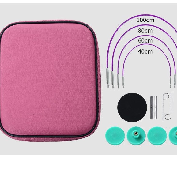 ชุดเข็มถักวงกลมสีม่วง 13 ชุด ข - Knitting Needle Circular บทวิจารณ์และราคา