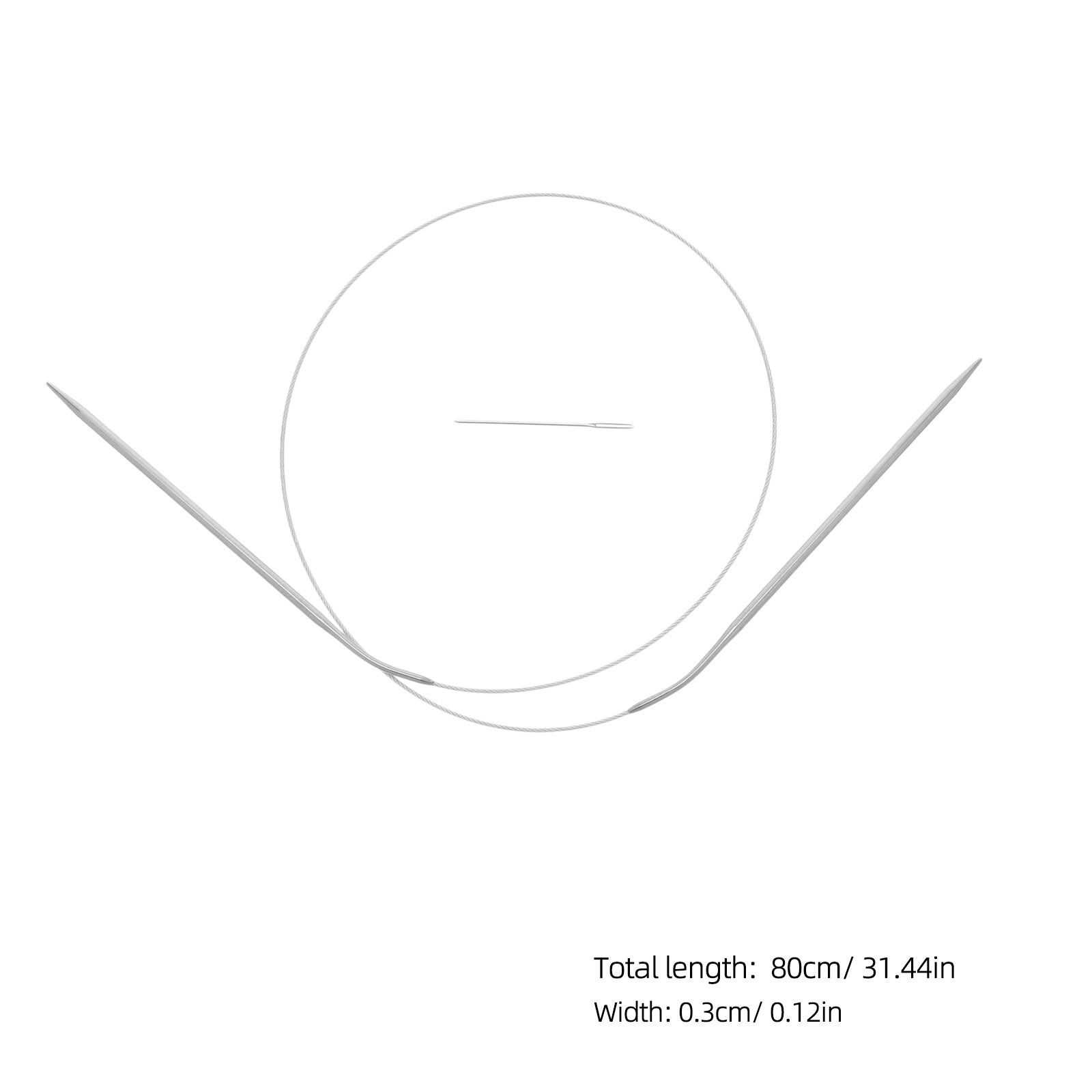 ชุดเข็มถักวงกลม 1 ชุด เข็มถักส - Knitting Needle Circular บทวิจารณ์และราคา