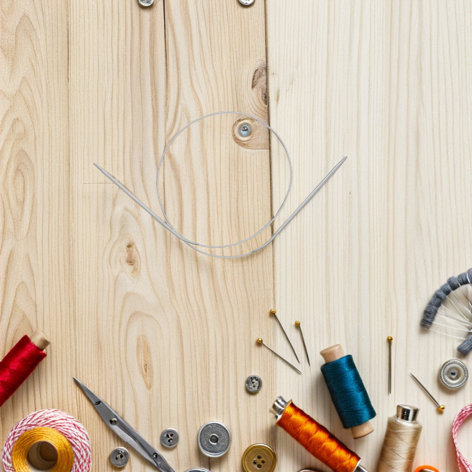 ชุดเข็มถักวงกลม 1 ชุด เข็มถักส - Knitting Needle Circular บทวิจารณ์และราคา