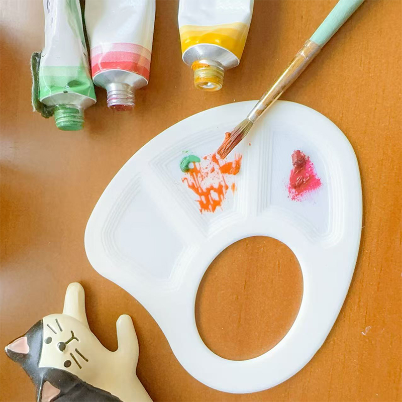 พาเลทสีขนาดเล็ก 1/2 ชิ้น ออกแบ - Art Craft Classes บทวิจารณ์และราคา