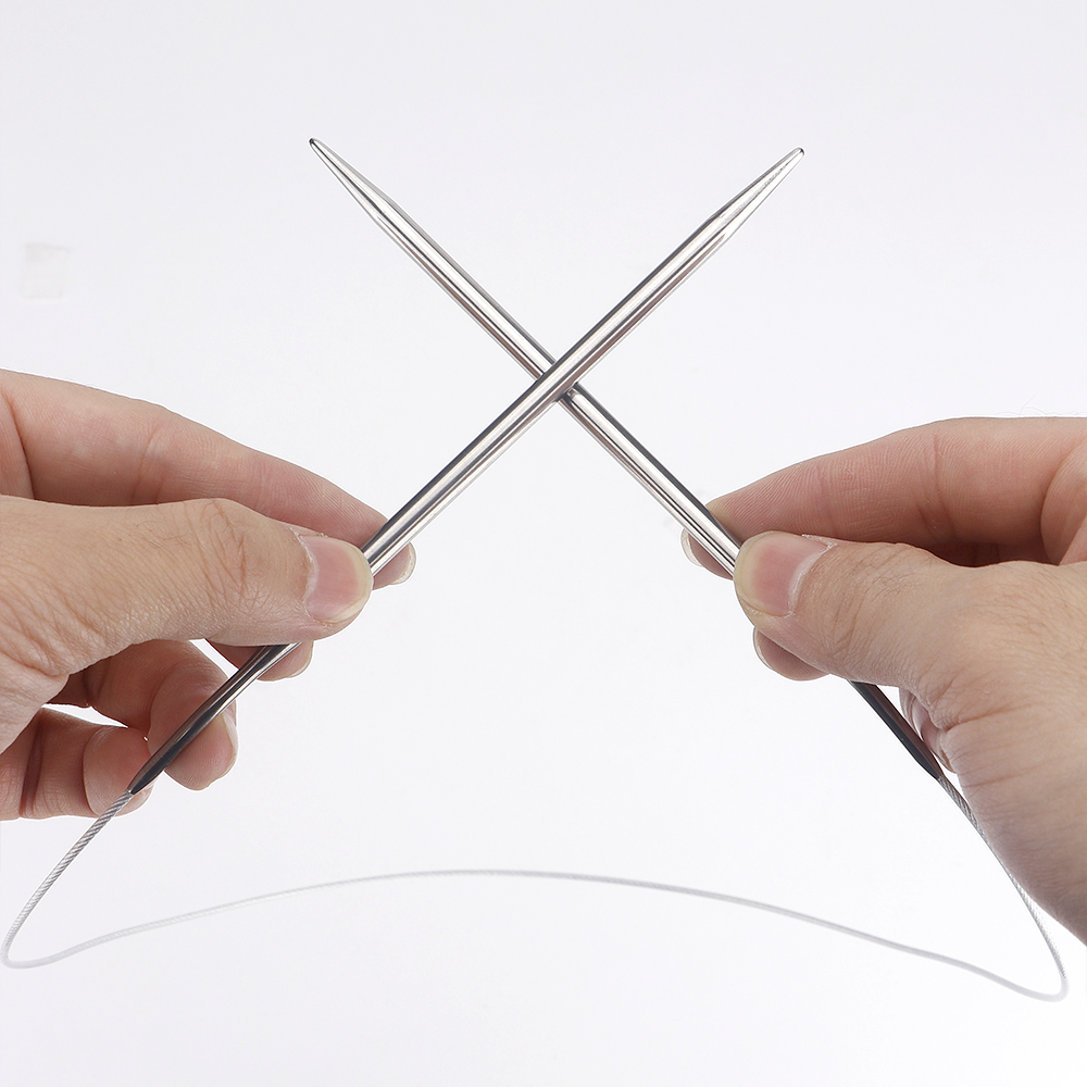 เข็มถักและไม้บรรทัดแบบวงกลมคงท - Knitting Needle Circular บทวิจารณ์และราคา