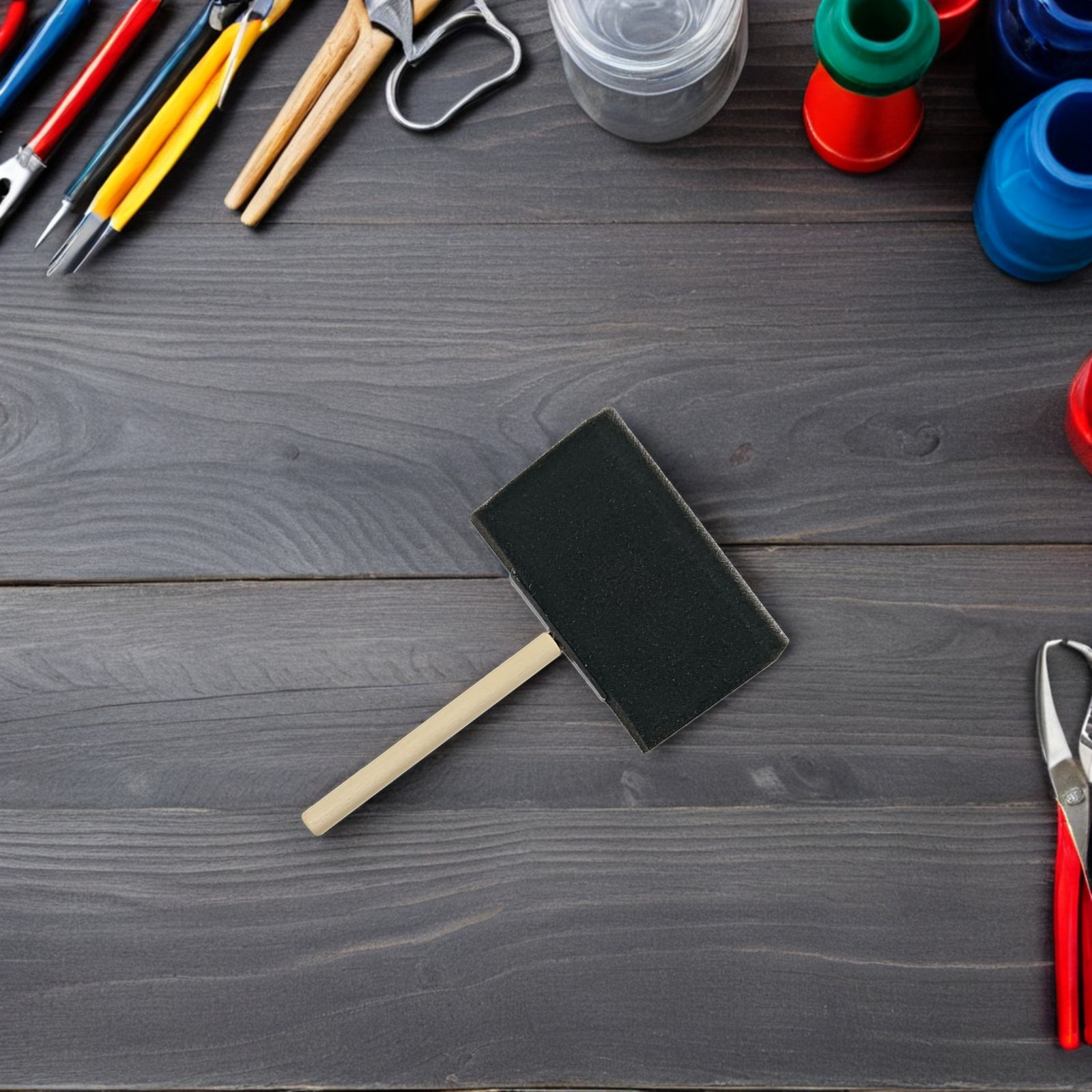 แปรงฟองน้ำสำหรับทาสี 30 ชิ้น ด - Wallpaper Art And Craft บทวิจารณ์และราคา
