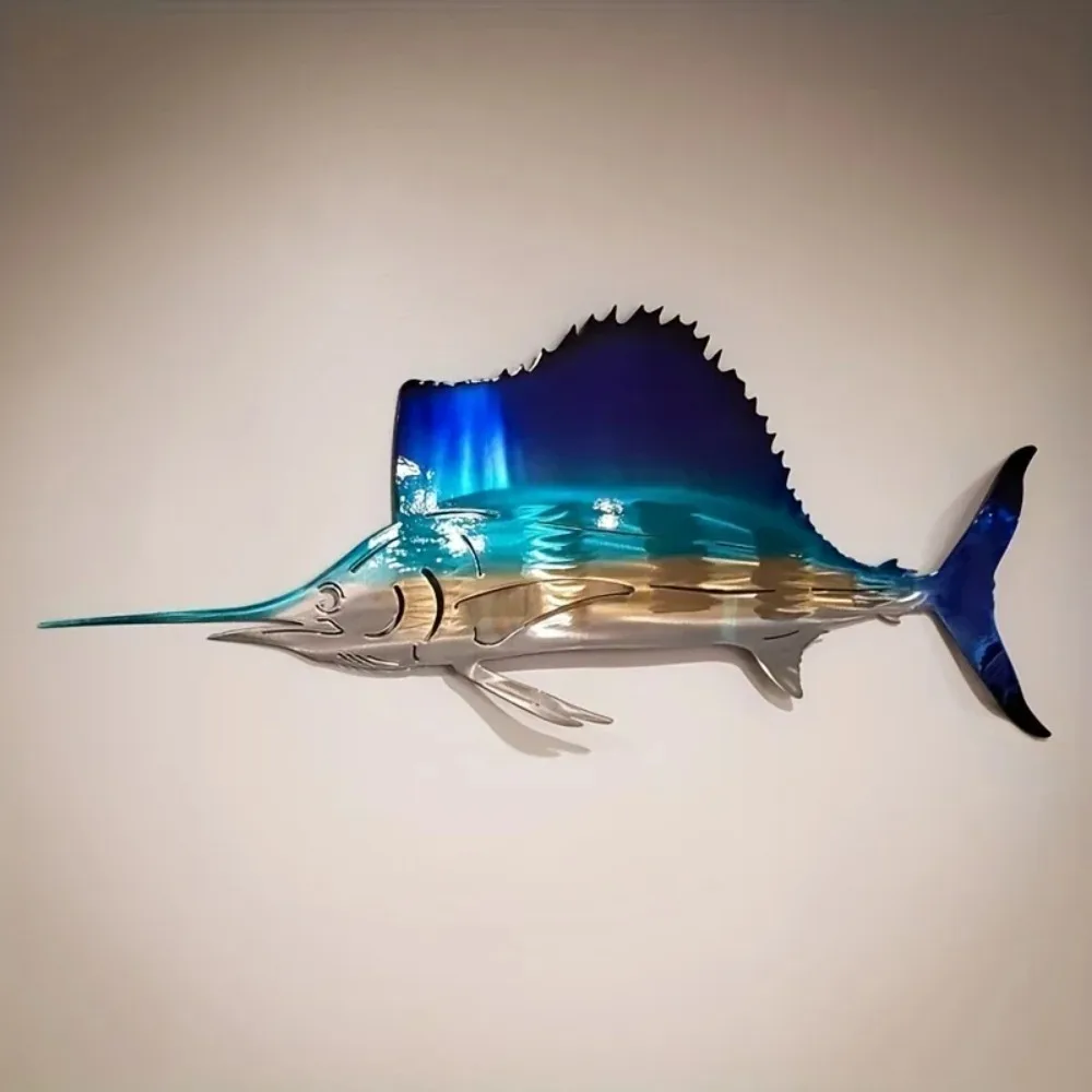 CIFBUY ศิลปะติดผนังโลหะ รูปปลา - Art Craft Jellyfish บทวิจารณ์และราคา