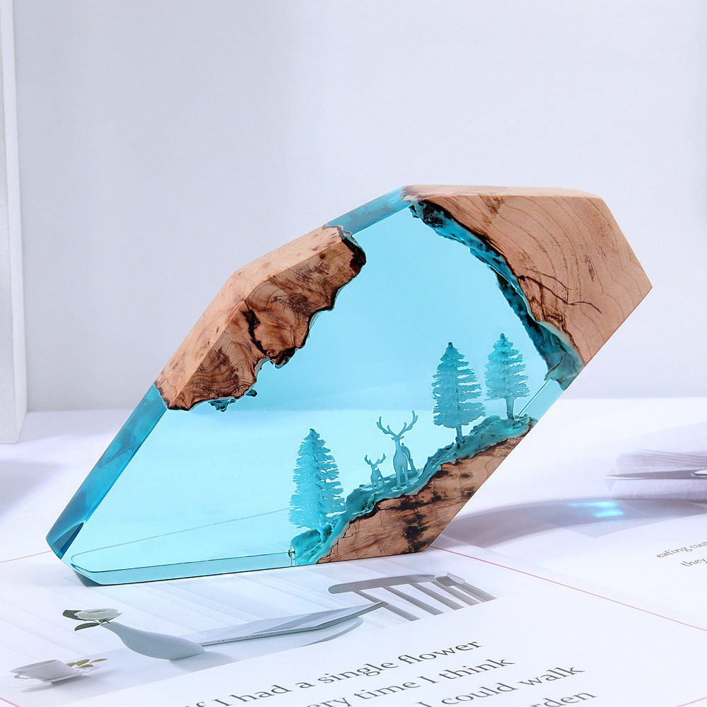 งานศิลปะตั้งโต๊ะรูปกวางนางฟ้าใ - Art Y Craft บทวิจารณ์และราคา