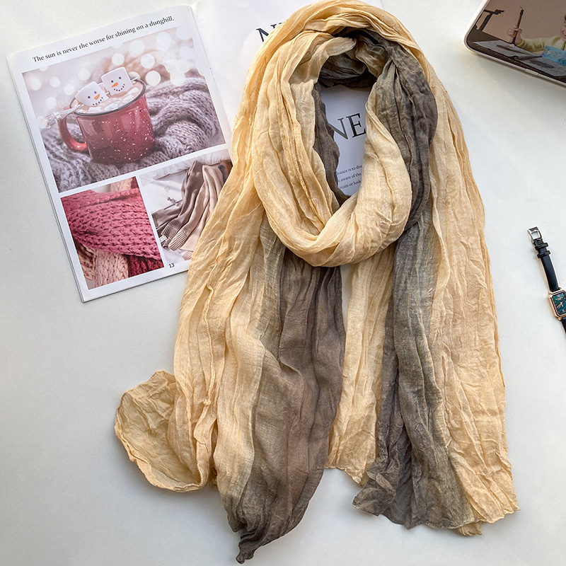 VREOVOR ผ้าพันคอสไตล์ชาติพันธุ - Silk Painting Dye บทวิจารณ์และราคา