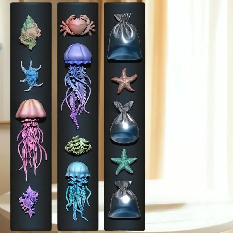 ทำเล็บลายเปลือกหอย ปลาดาว และแ - Art Craft Jellyfish บทวิจารณ์และราคา