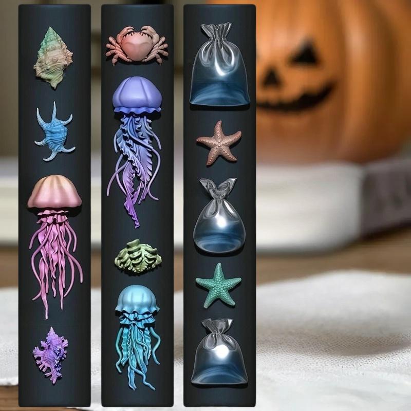 ทำเล็บลายเปลือกหอย ปลาดาว และแ - Art Craft Jellyfish บทวิจารณ์และราคา