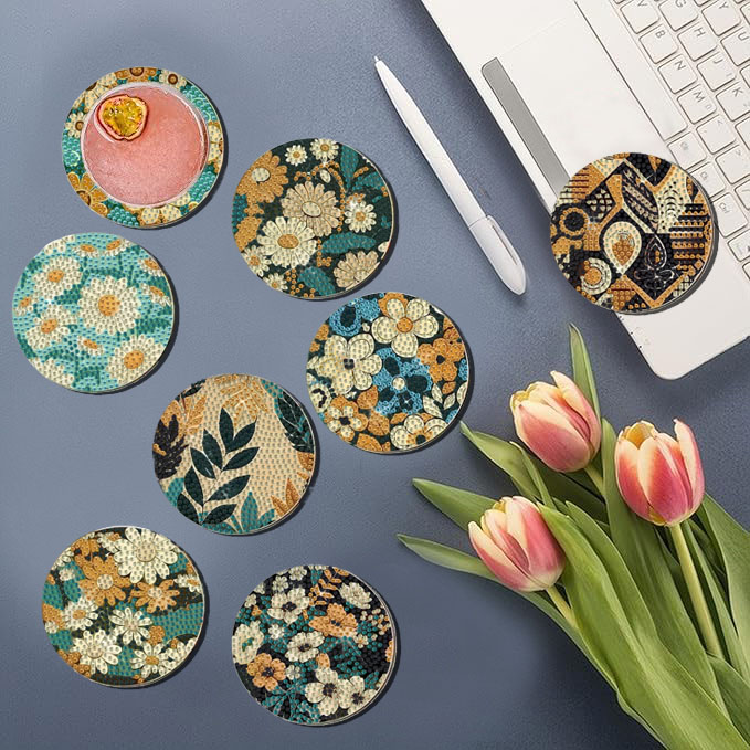 ชุดงานศิลปะเพชร DIY 8 ชิ้น ลาย - Art Y Craft บทวิจารณ์และราคา