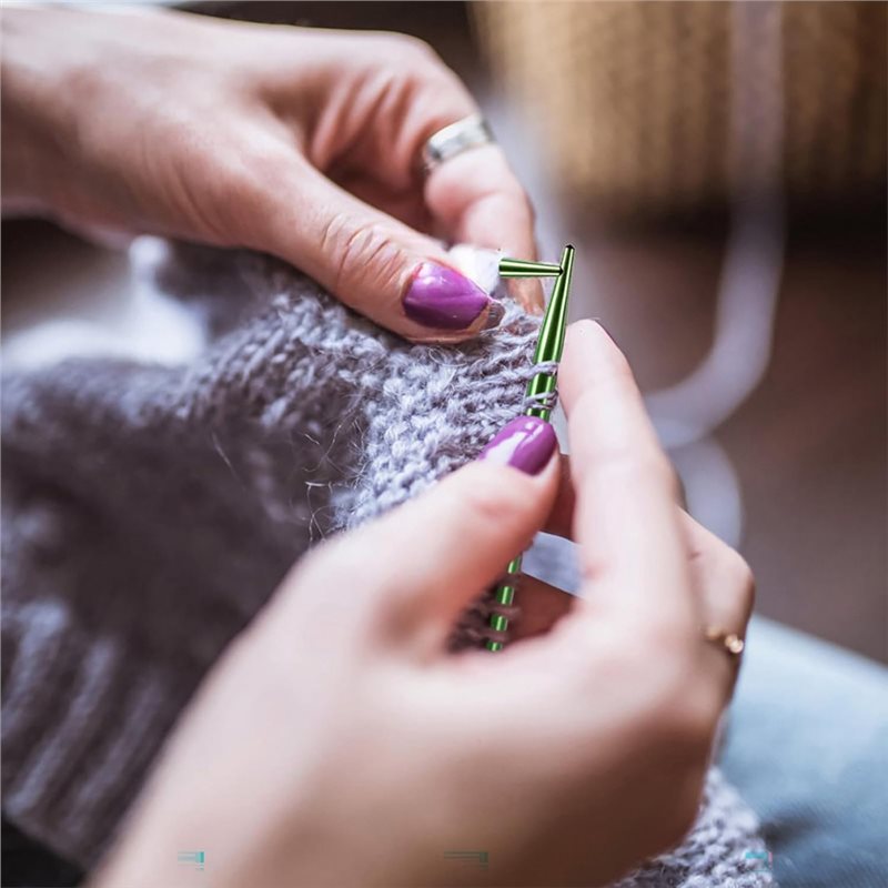 ชุดเข็มถักแบบเปลี่ยนได้ขนาดสั้ - Knitting Needle Circular บทวิจารณ์และราคา